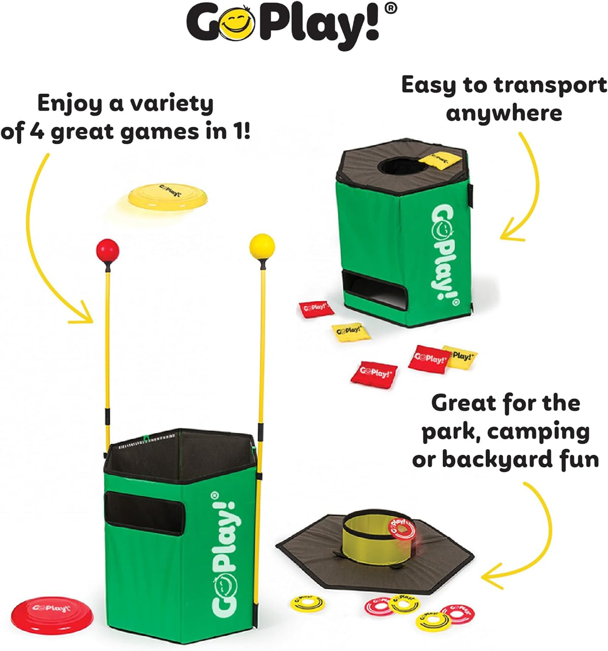 4 in 1 Combo Game Set - Go Play!