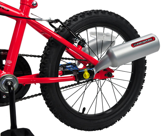 Turbospoke Bicycle Exhaust System