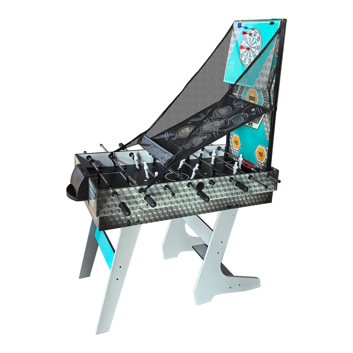 8 in 1 Folding Combo Sports Table - 122cm - Go Play!