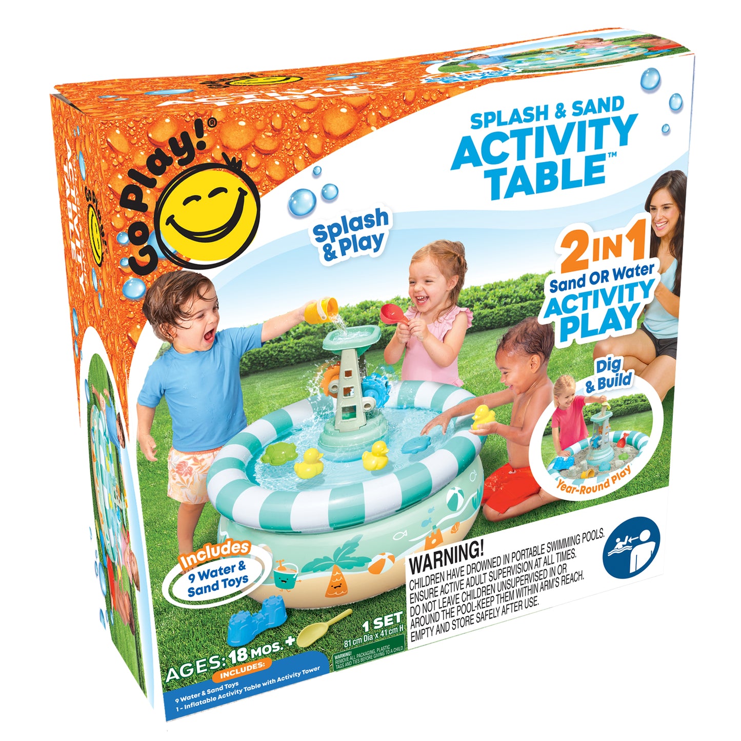 Splash & Sand Activity Table