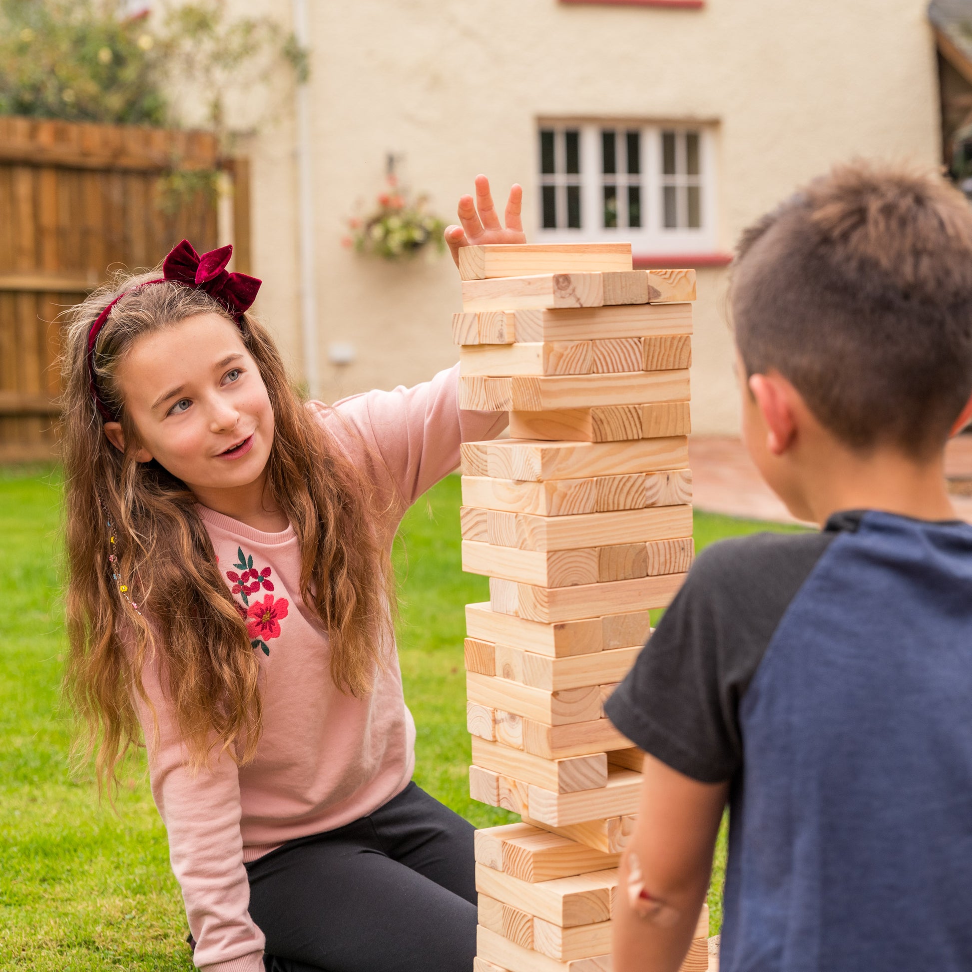 Garden Games Giant Stack 'N' Fall – Go Play!