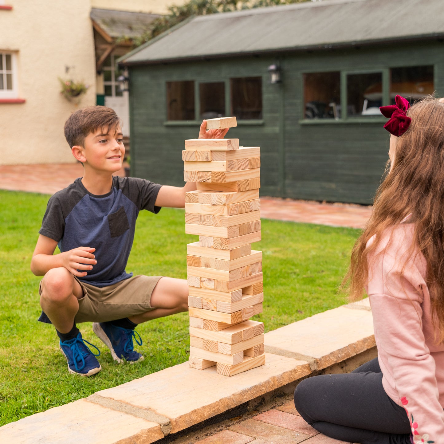 Garden Games Giant Stack 'N' Fall