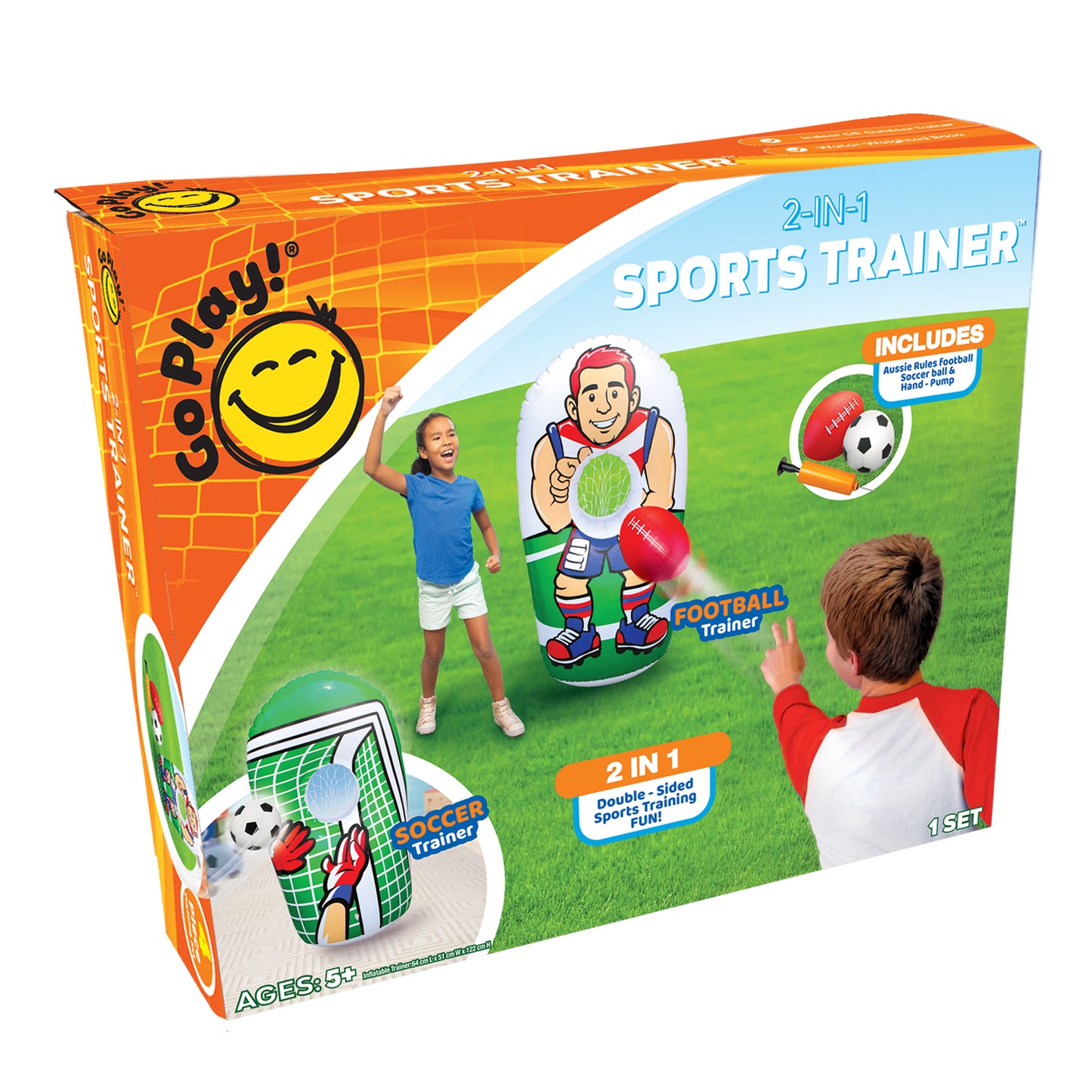 2 in 1 Sports Trainer (Aussie Rules & Soccer)