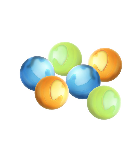 Refillable Water Bombs - 6 piece pack
