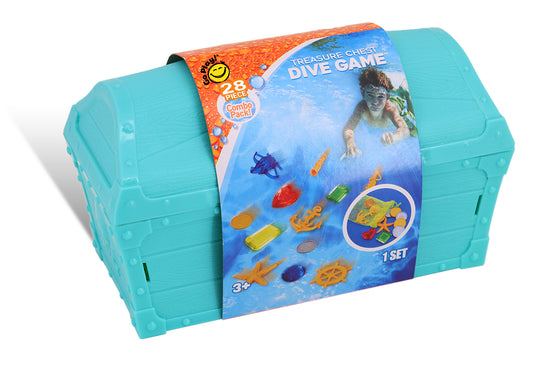 Treasure Chest Dive Game -28 Piece Set