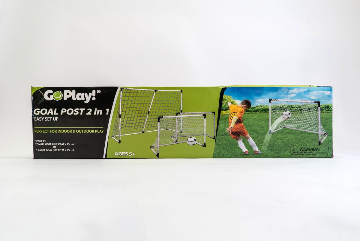 Soccer Goal Post 2 in 1 - Go Play!