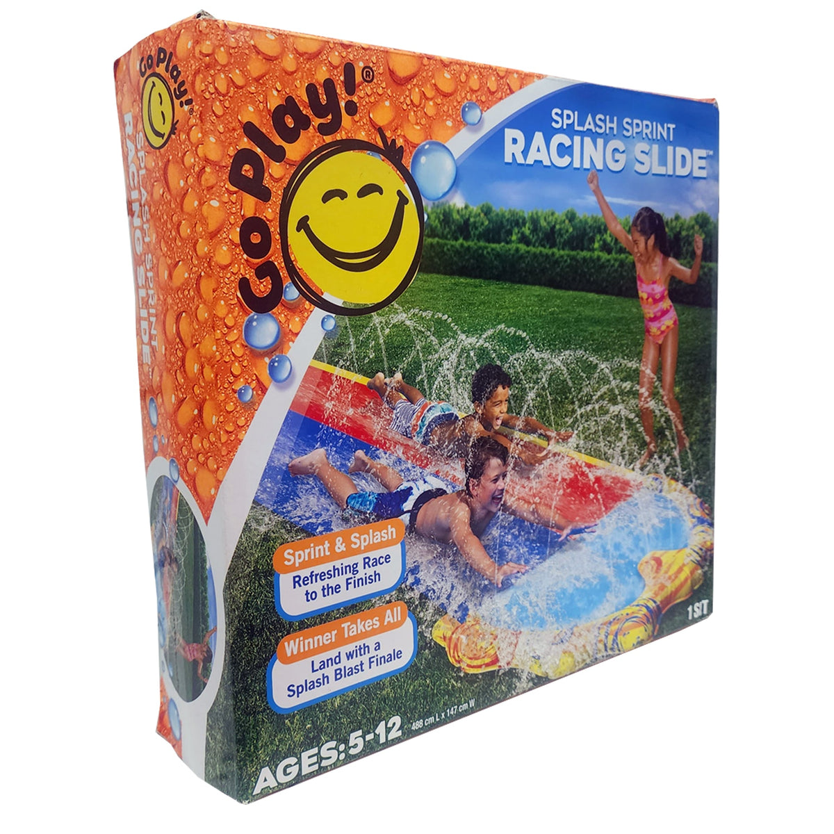 Go Play! Splash Sprint Racing Slide packaging
