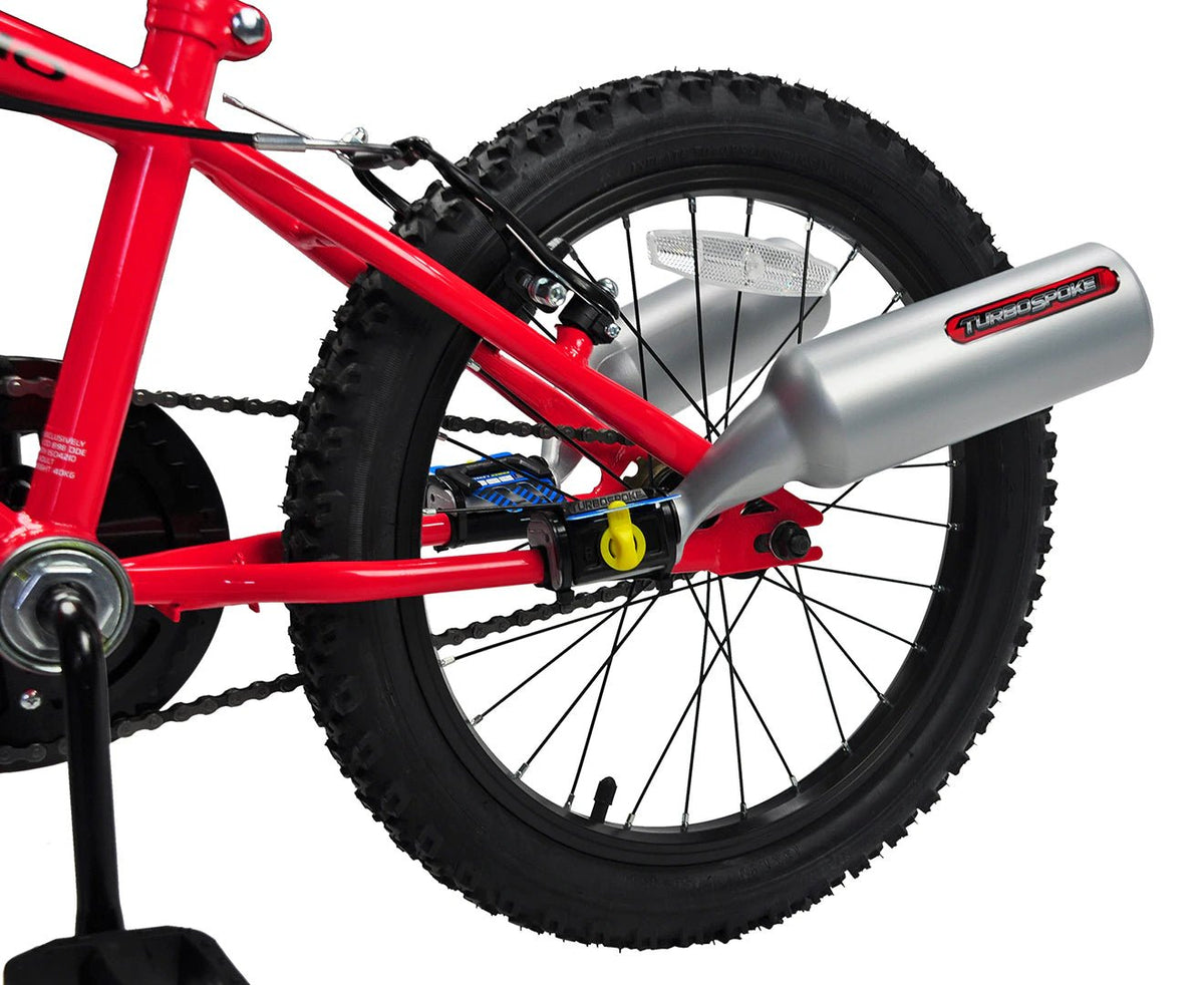 Turbospoke setup on bicycle