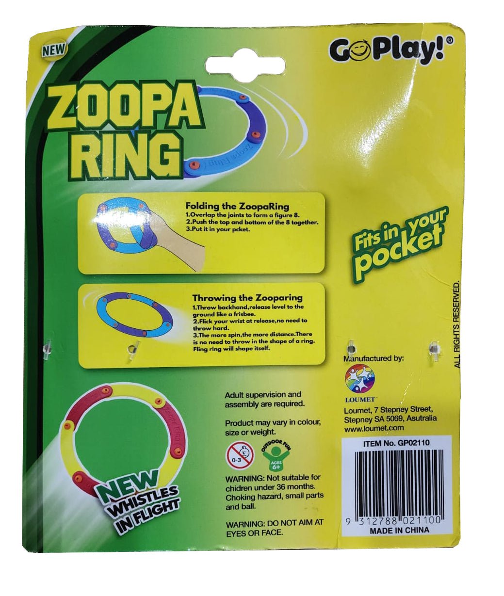 Zoopa Foldable Flying Ring - Go Play!